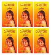 Carotone natural Brightening soap 6 pcs carotone